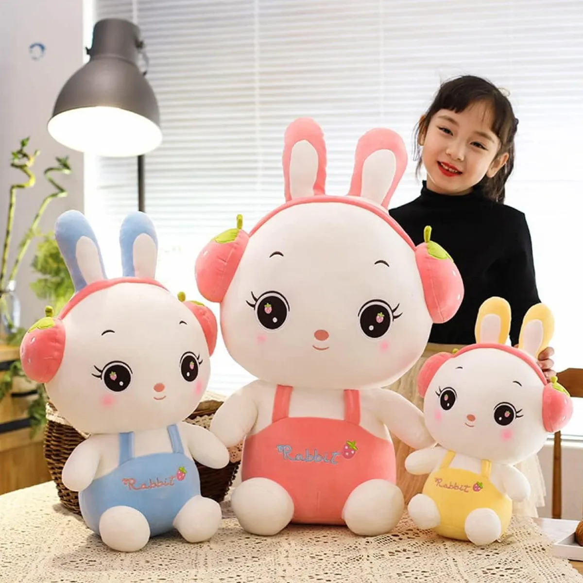 Rabbit Soft Toy with Headphone