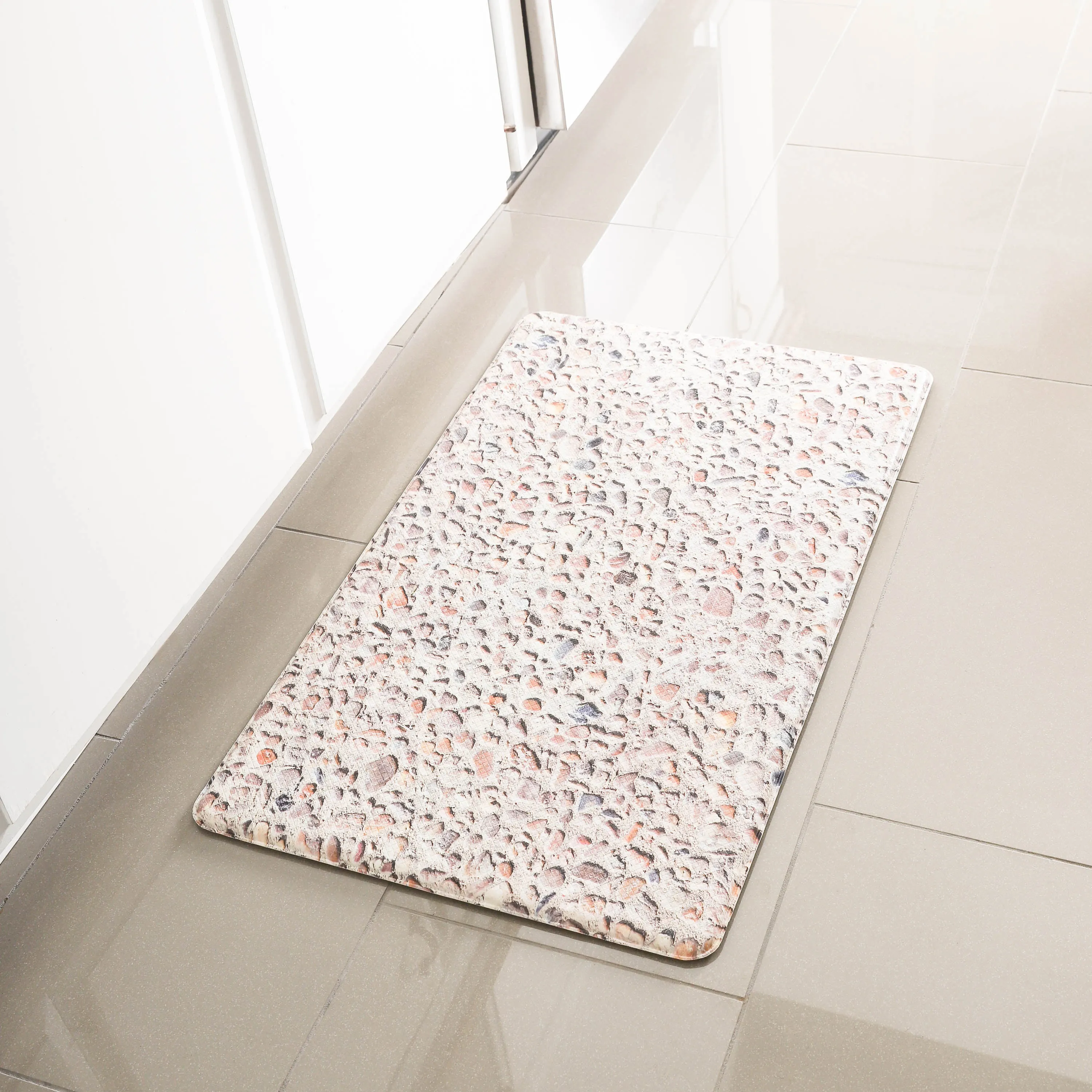 Simple Being Marble Anti-Fatigue Kitchen Floor Mat (32" x 17.5")