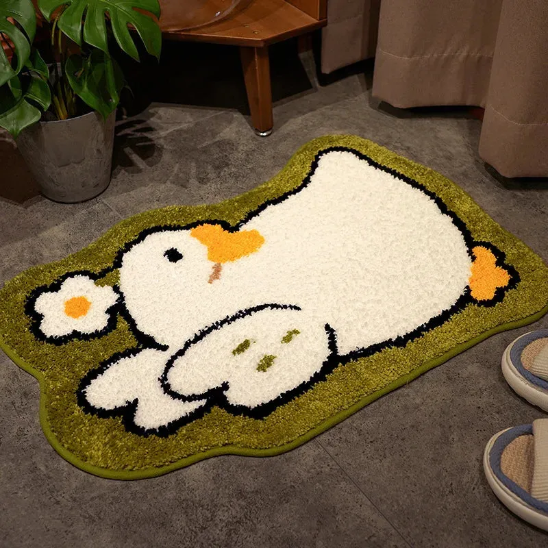 SINOTAO  -   Bedroom Floor Mat Doormat Creative Cartoon Carpet Toilet Bathroom Bathroom Non-Slip Absorbent Mat