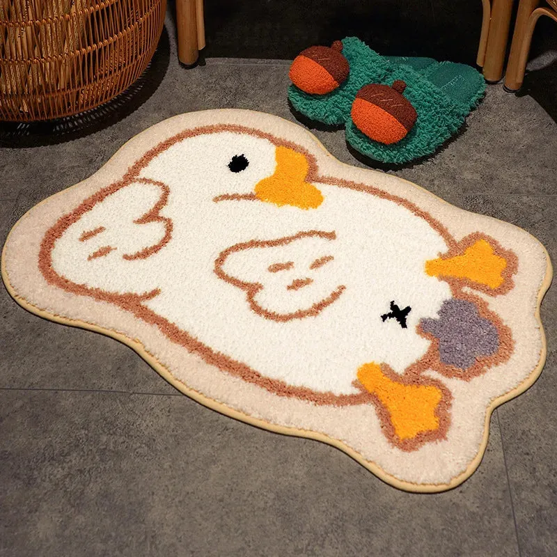 SINOTAO  -   Bedroom Floor Mat Doormat Creative Cartoon Carpet Toilet Bathroom Bathroom Non-Slip Absorbent Mat