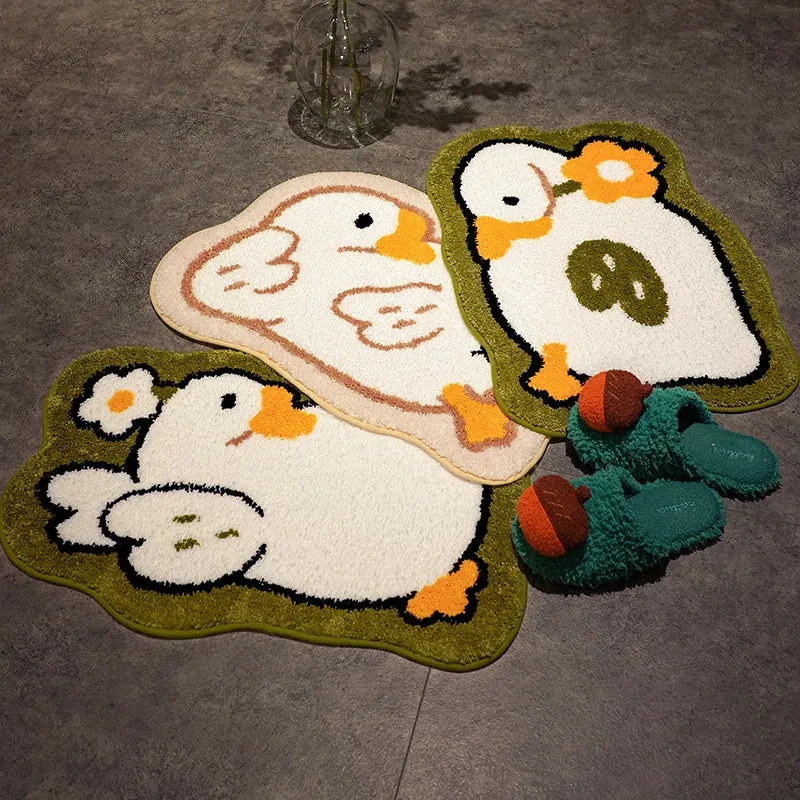 SINOTAO  -   Bedroom Floor Mat Doormat Creative Cartoon Carpet Toilet Bathroom Bathroom Non-Slip Absorbent Mat