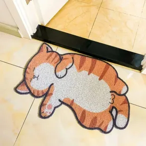 SINOTAO  -  Cartoon Sand Scraping Dust Door Entrance Doormat Hallway Bath Non-slip Rug Dust Removal Carpet Wire Loop Footpad Doormat