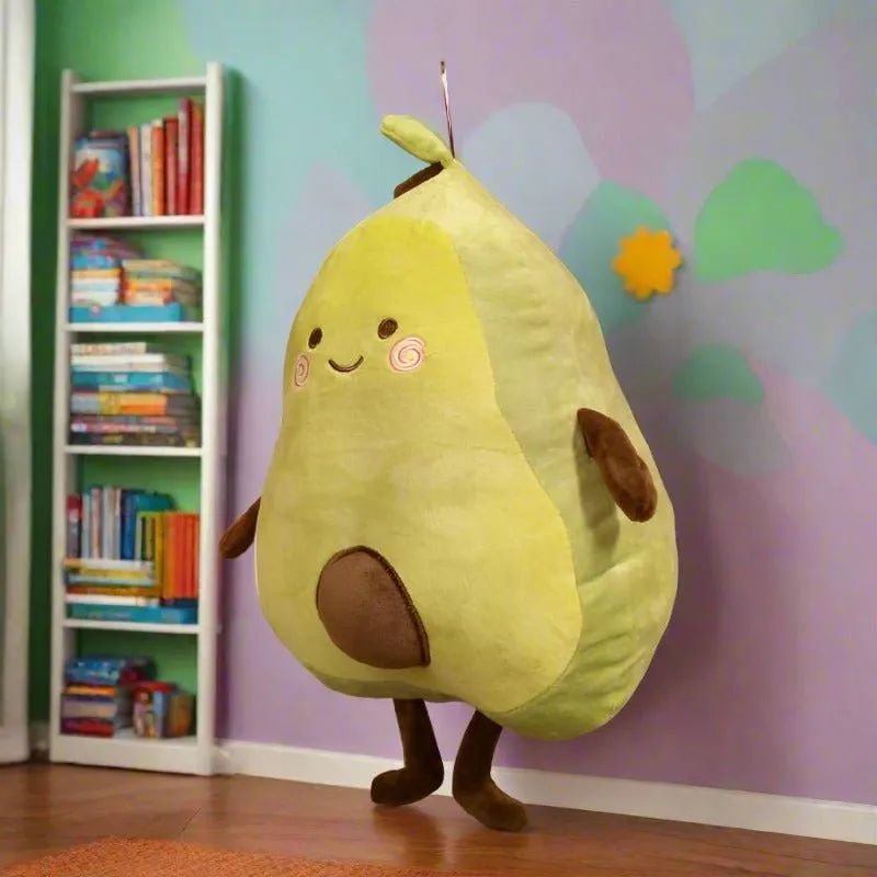 Soft Avocado Plush Figure | 14 Inch