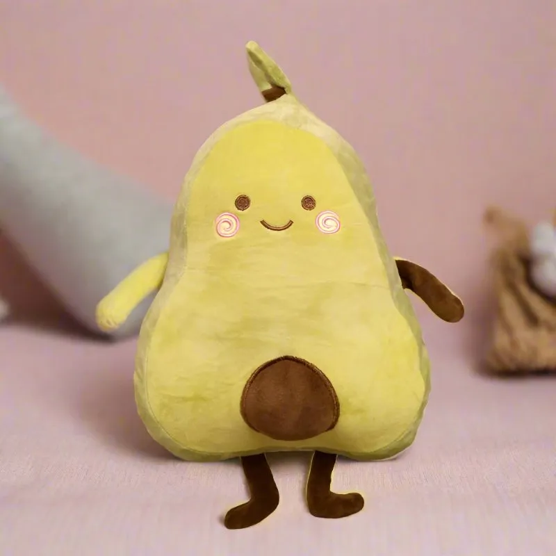 Soft Avocado Plush Figure | 14 Inch