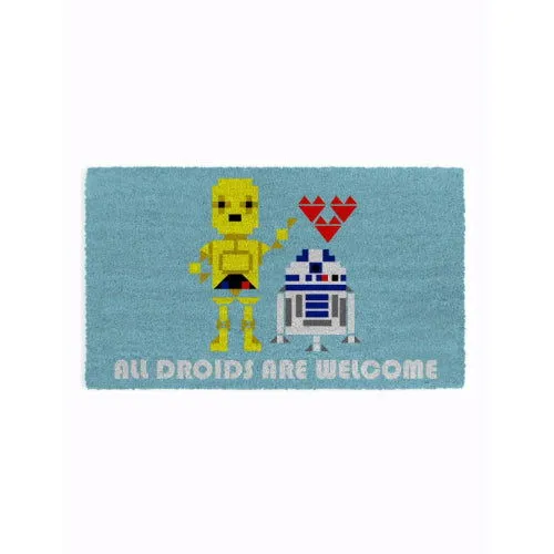 Star Wars All Droids Are Welcome: Doormat - Pyramid America