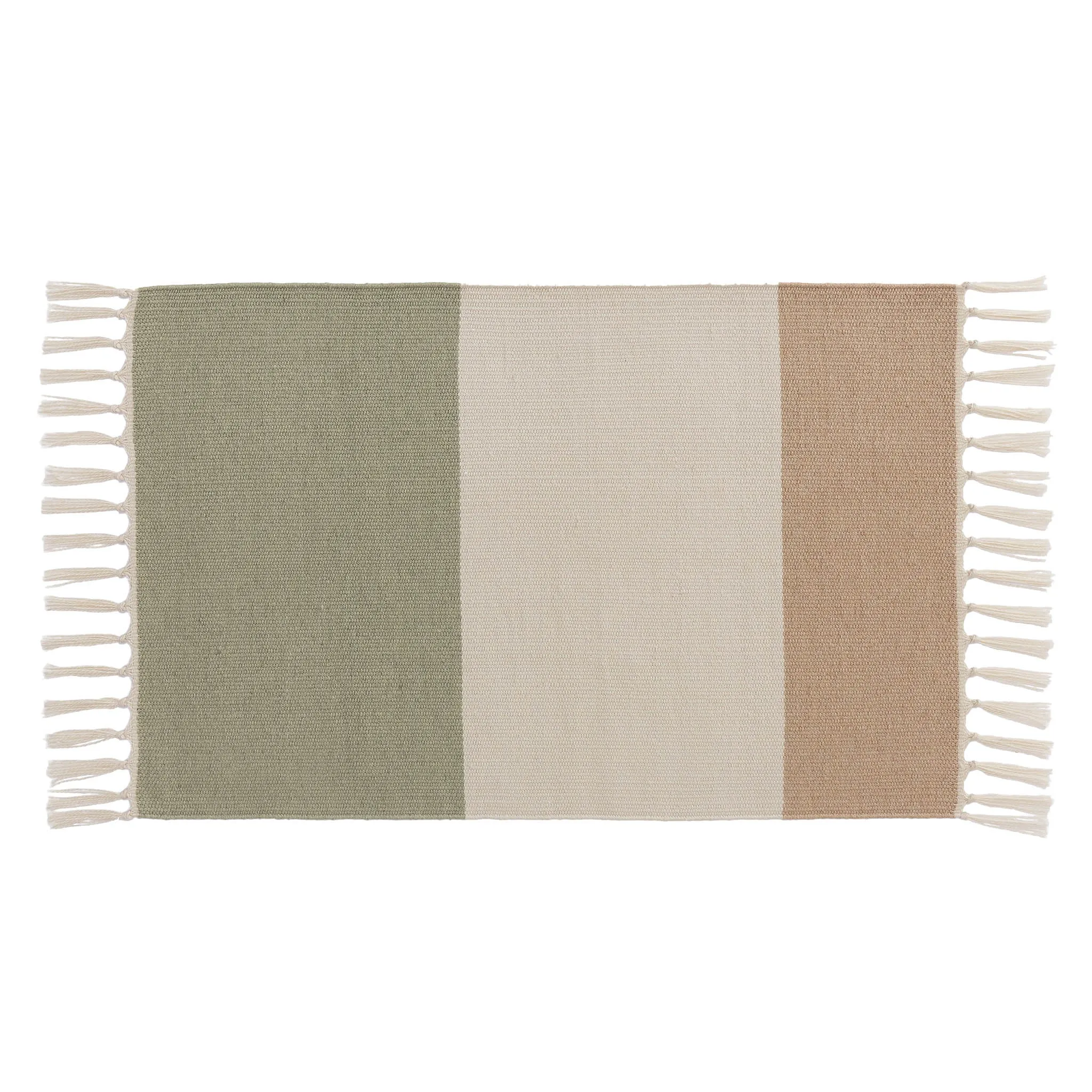 Tumla Doormat [Pistachio & Natural white & Natural]