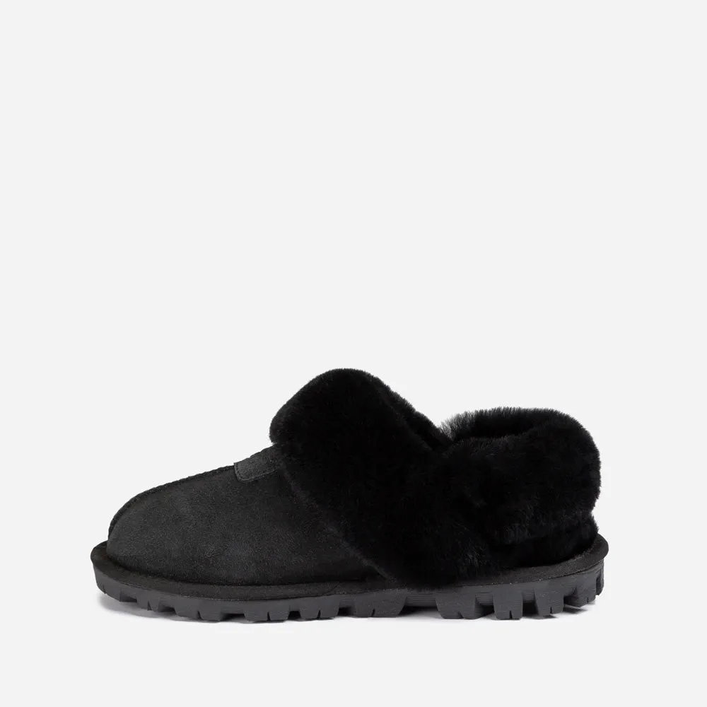 Ugg Coquette Slipper (Elastic Logo & Wool Strap) (Detachable Feature)