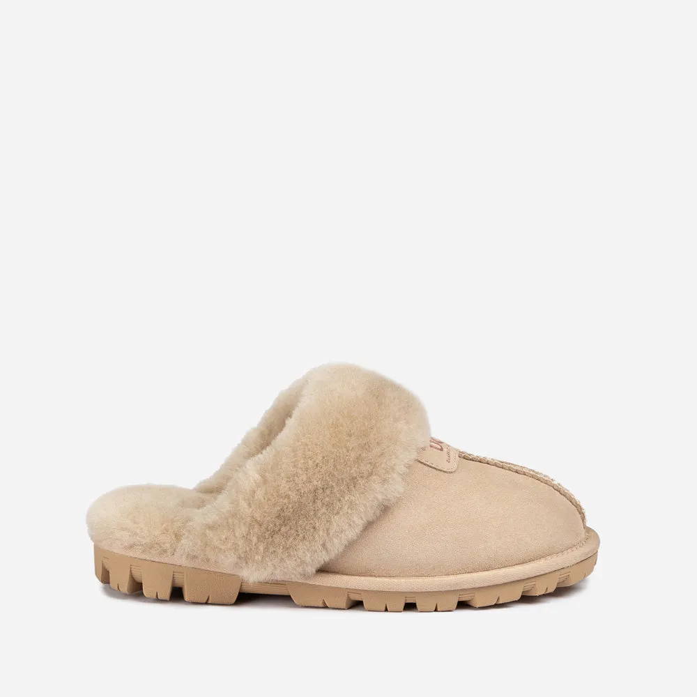 Ugg Coquette Slipper (Elastic Logo & Wool Strap) (Detachable Feature)