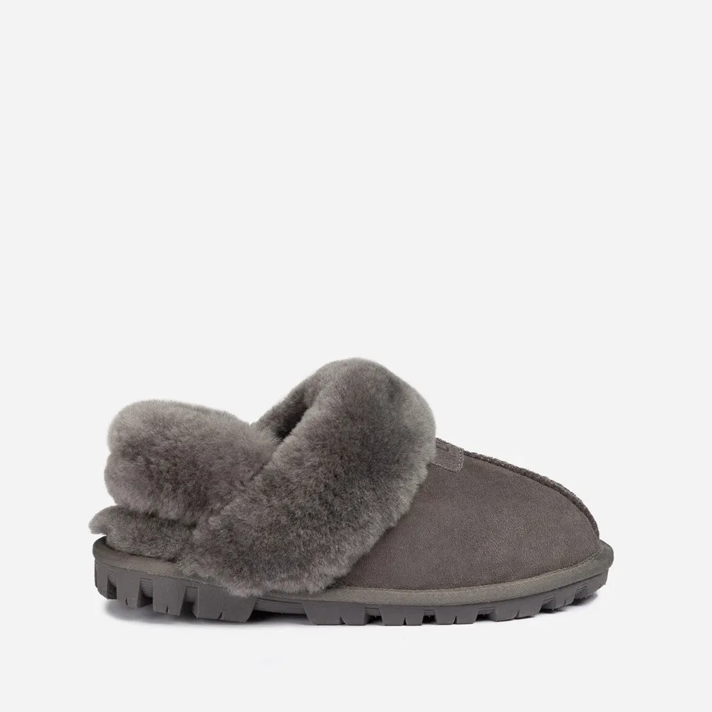 Ugg Coquette Slipper (Elastic Logo & Wool Strap) (Detachable Feature)