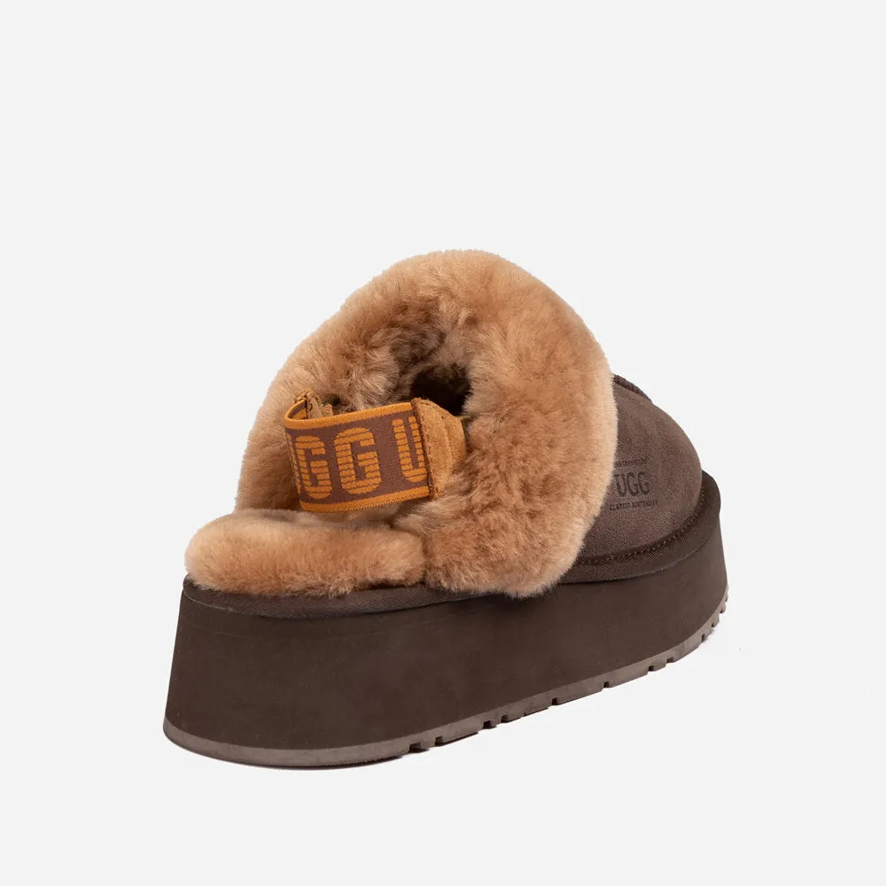 Ugg High Platform Slipper (Elastic Backstrap) (5cm)