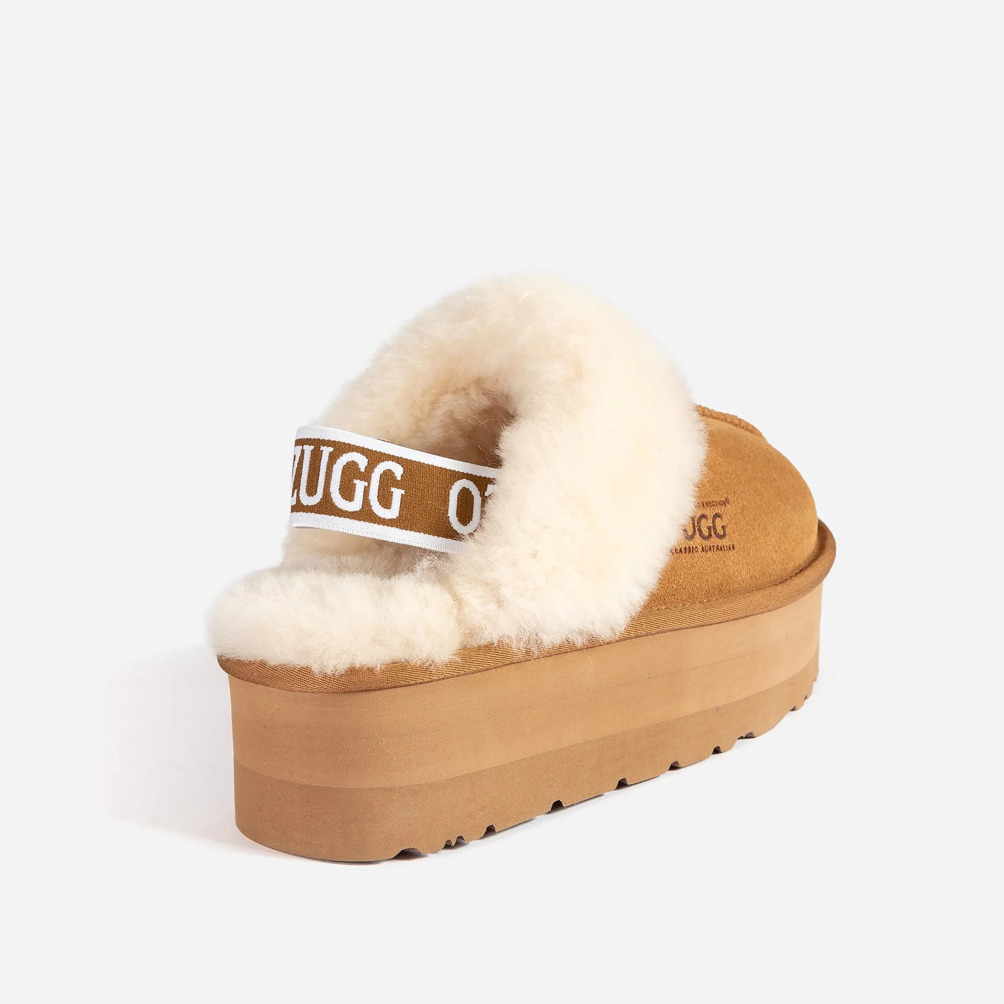 Ugg High Platform Slipper (Elastic Backstrap) (5cm)