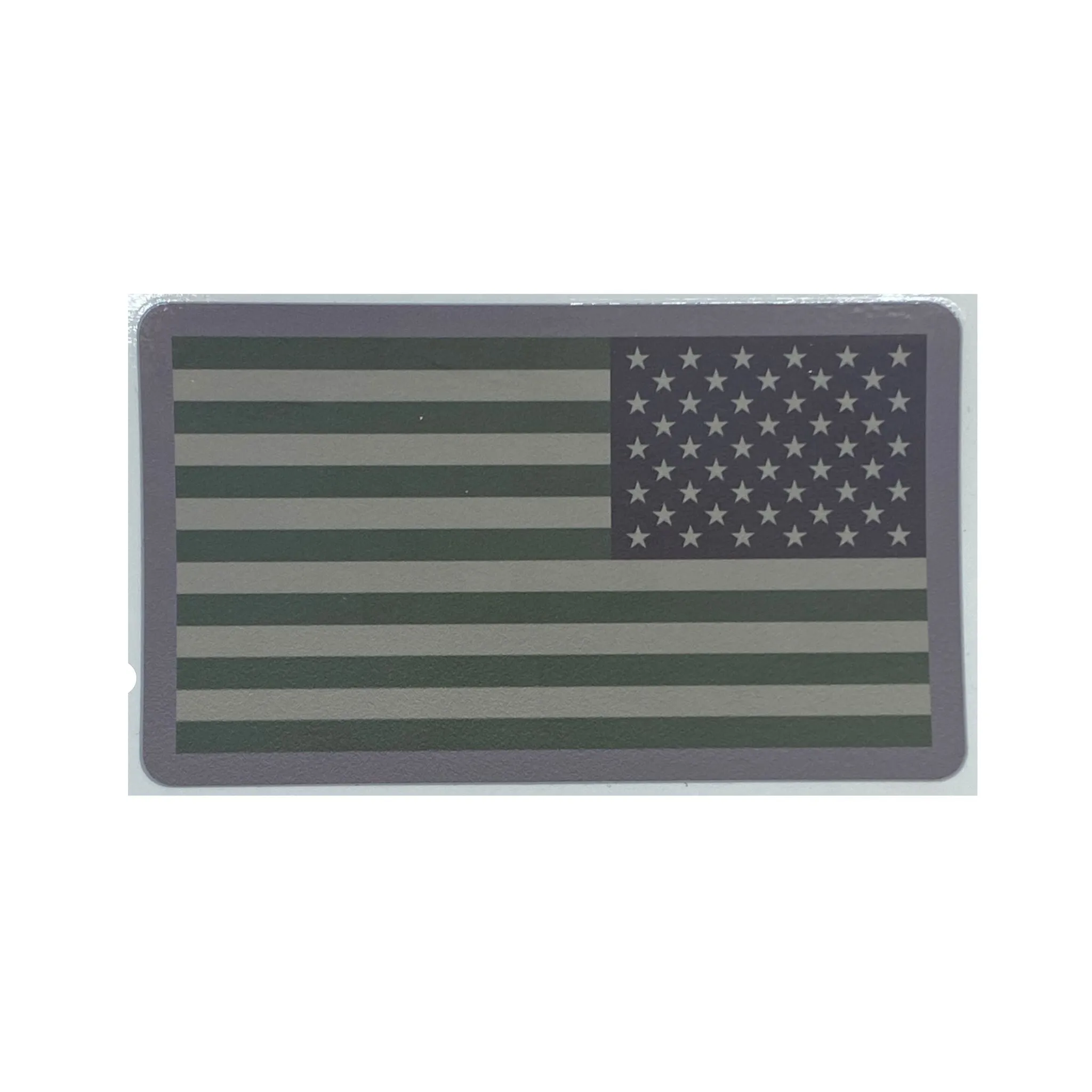 US Flag Reversed Decal - Multicam