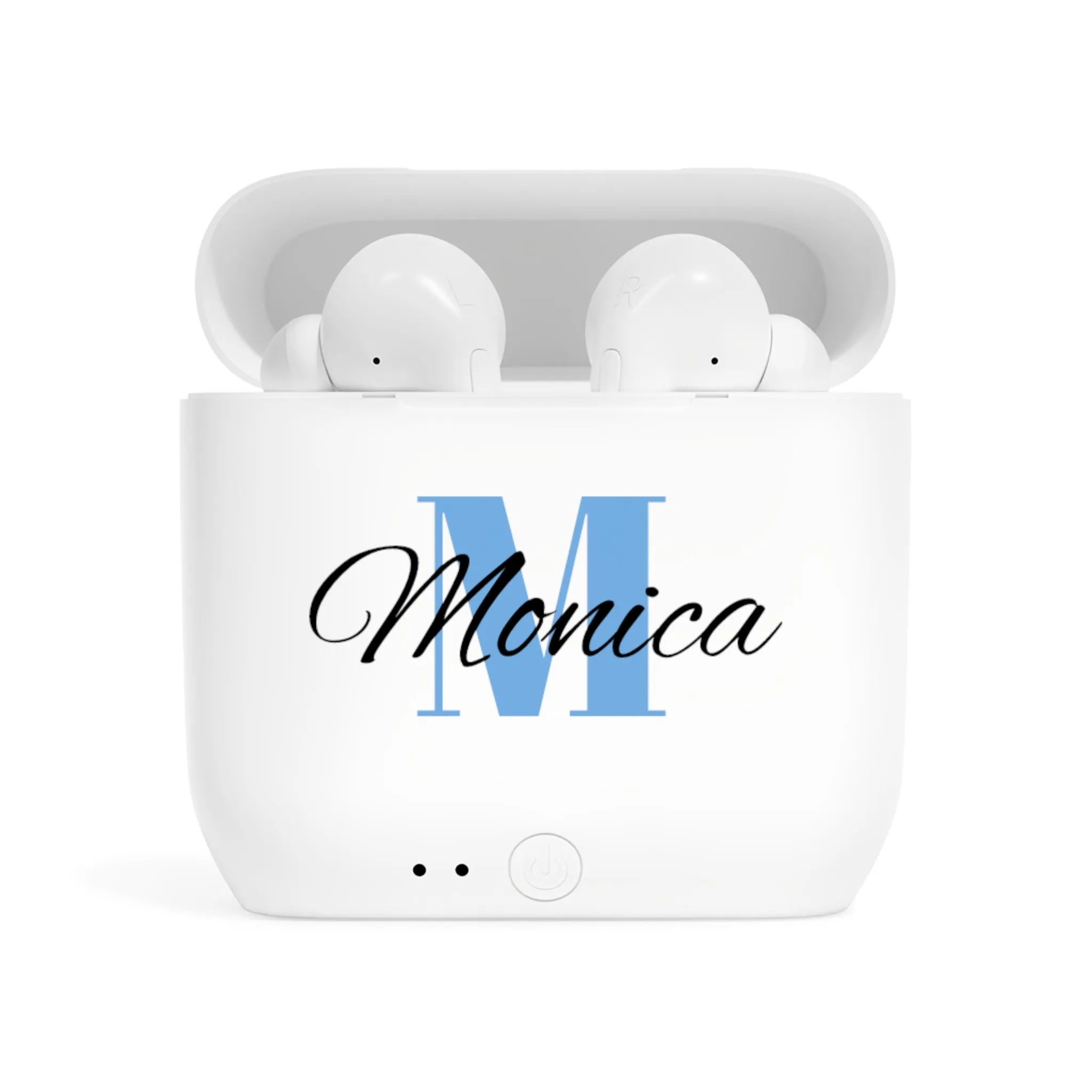 Wireless Earbuds with Customizable Name